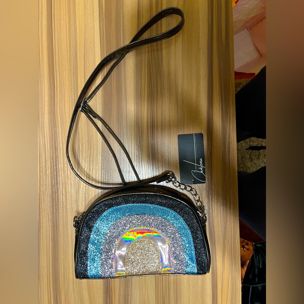 Chateau International Rainbow Purse NWT